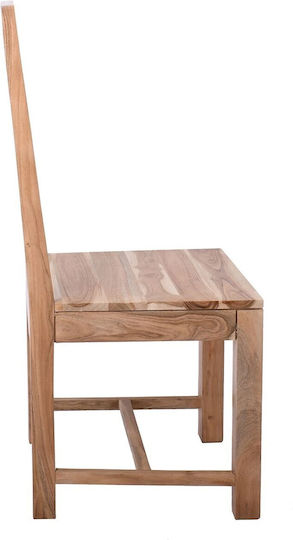Lizard Max Dining Room Wooden Chair Natural 45x51x100cm 2pcs