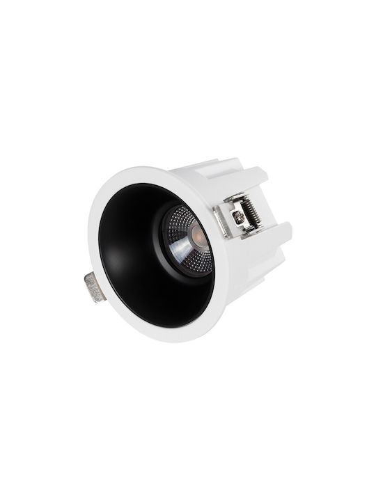 GloboStar DUSTY Металик Вграден Спот с Патрон Вграден LED Бял 8x8см. 1бр