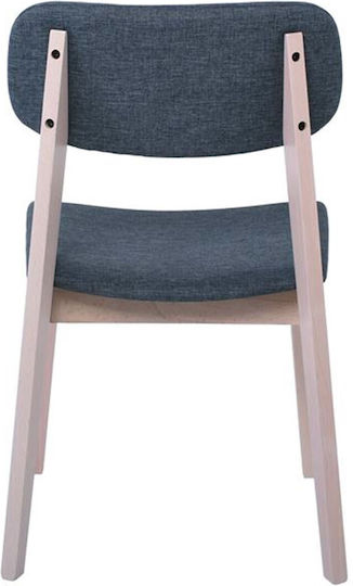 Dama Dining Room Wooden Chair Grey 48x51x83cm 2pcs