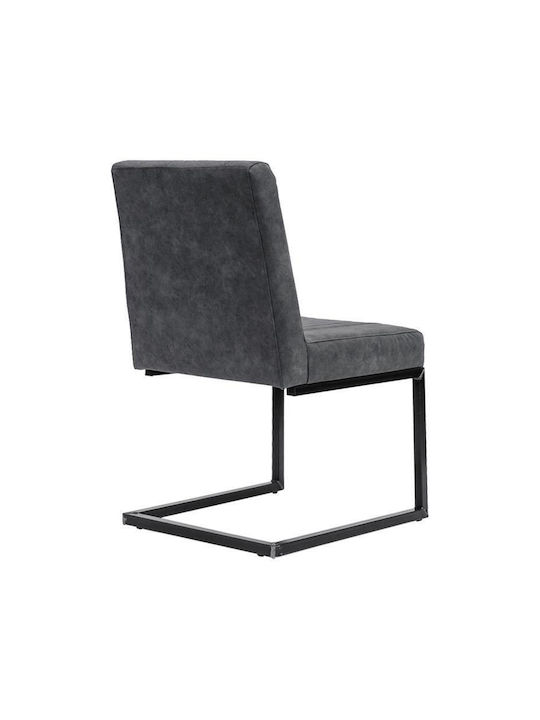Evita Stühle Speisesaal Grey 2Stück 50x47x85cm