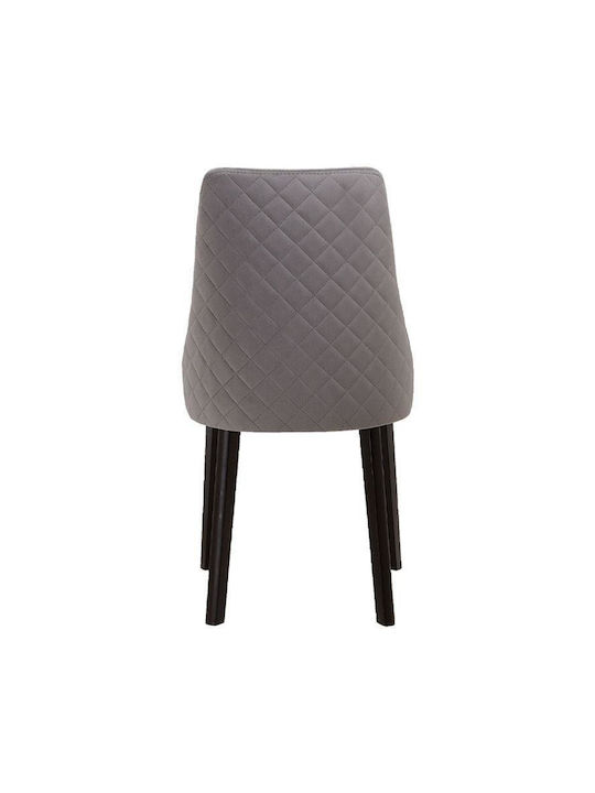 Marietta Dining Room Fabric Chair Grey 48x47x91cm 2pcs