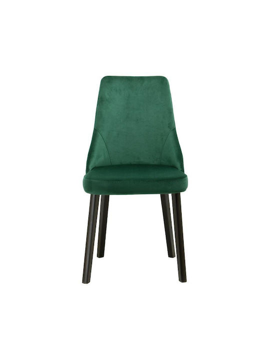 Marietta Dining Room Fabric Chair Green 48x47x91cm 2pcs