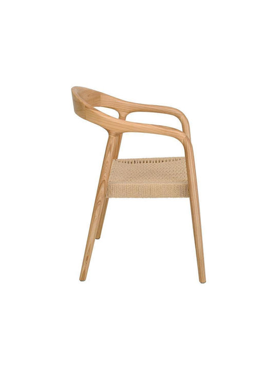 Dining Room Wooden Armchair Gray 56x56x78cm 2pcs