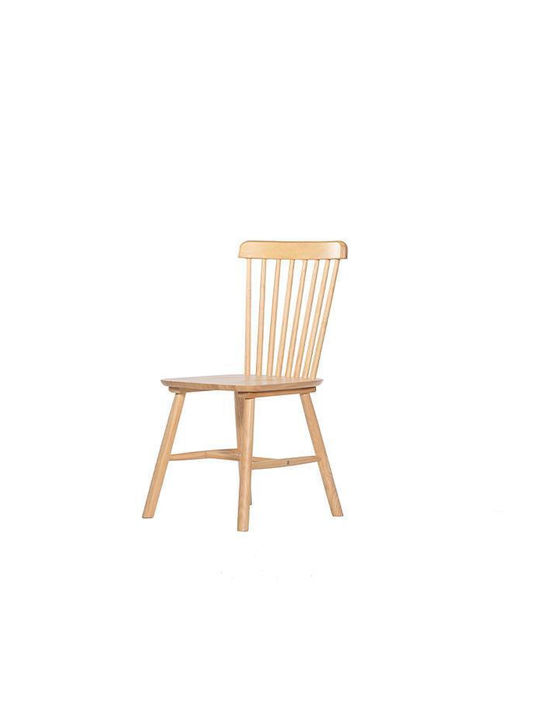Kitchen Wooden Chair Beige 50x51x90cm 2pcs