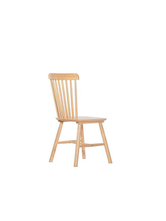 Kitchen Wooden Chair Beige 50x51x90cm 2pcs
