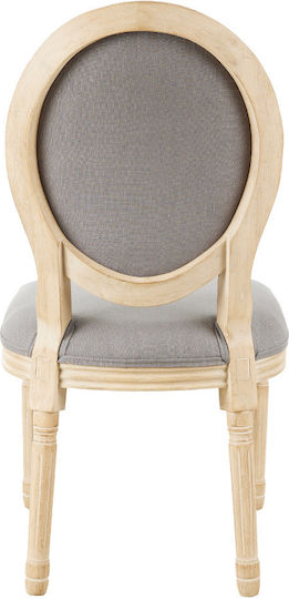 Ludovique Dining Room Wooden Chair Grey 50x59x103cm 2pcs