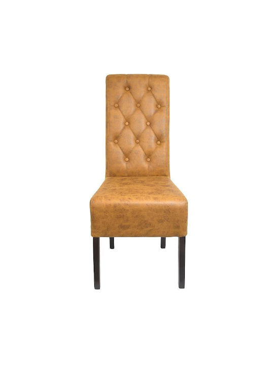 Τ-14 Scaune Sala de mese Ochre 2buc 45x65x103buc