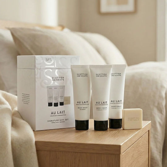 The Scottish Fine Soaps Skin Care Set for Body Cleaning 4pcs