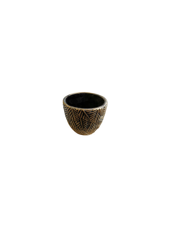 Γλάστρα Πήλινη Gold Pattern Γλάστρα Πήλινη Gold Pattern