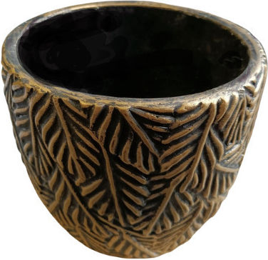 Γλάστρα Πήλινη Gold Pattern Γλάστρα Πήλινη Gold Pattern