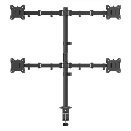 Sbox Desktop Stand for 4 Monitors up to 32" with Arm (LCD-352/4-3)