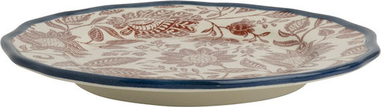 Laura Ashley Hedingham Plate Desert Ceramic Red with Diameter 21cm 2pcs