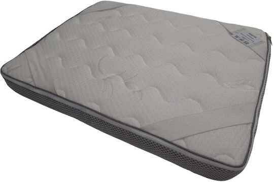 Politishome Mattress Topper Somnia Soft Single Memory Foam with Removable Cover & Elastic Straps 80x200x6cm