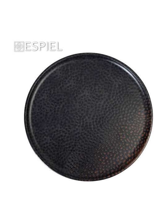 Espiel Sunset Teller Untiefe aus Melamin Braun mit Durchmesser 28cm