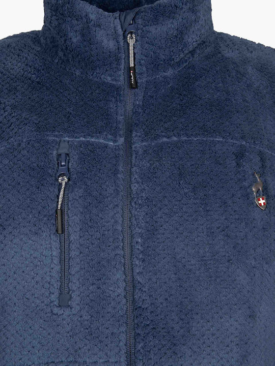 Ανδρική Ζακέτα Fleece Blue