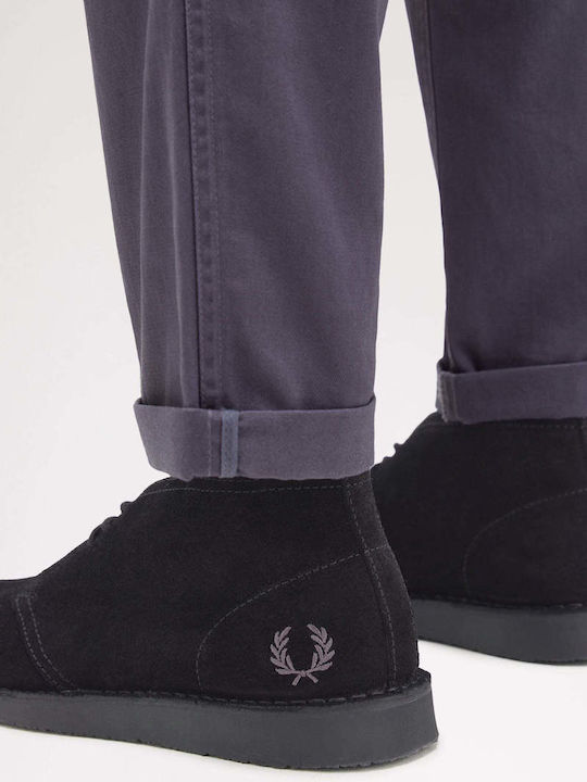 Suede Πράσινα Ανδρικά Μποτάκια