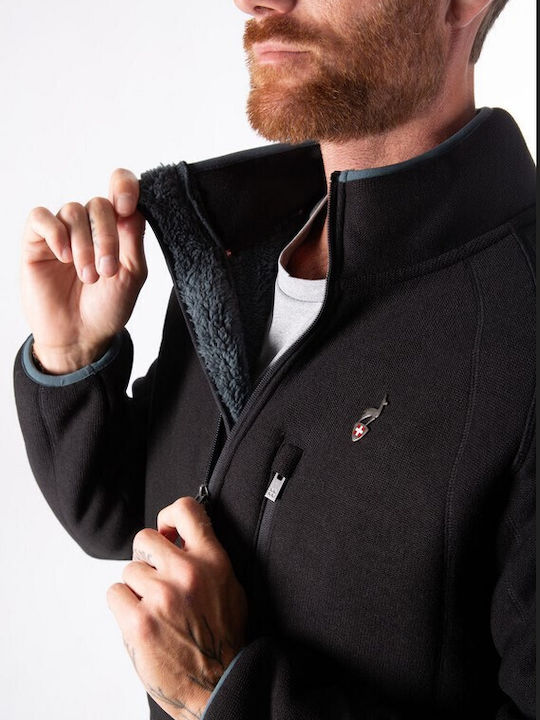 Men's Fleece Jacket Black