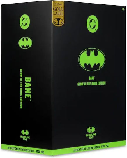 Mcfarlane Toys Dc Multiverse Bane Светеща В Тъмното Златна Етикет Мега Фигура