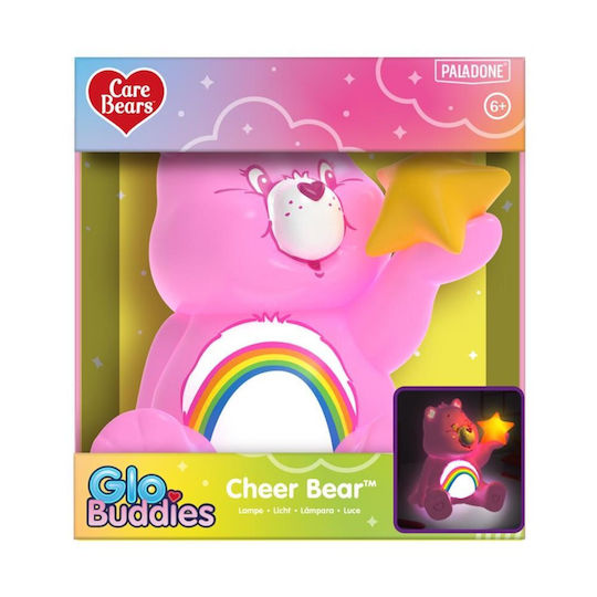Paladone Care Bears Cheer Bear Glo Buddies Led Light Pp14477cb