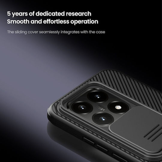 Nillkin Camshield Back Cover Plastic / Silicone Black (Xiaomi 15T)