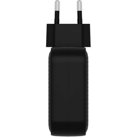 Hyper Hyperjuice 70w Usb-c Gan Travel Charger 3c+1a Black