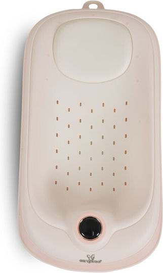 Cangaroo Bath Support with Thermometer Pink