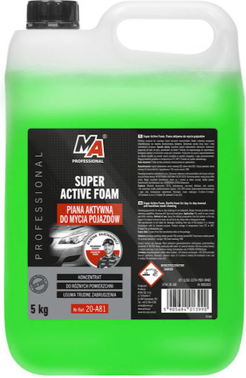 MA Professional Super Active Foam Car Wash Shampoo Active Foam 5L