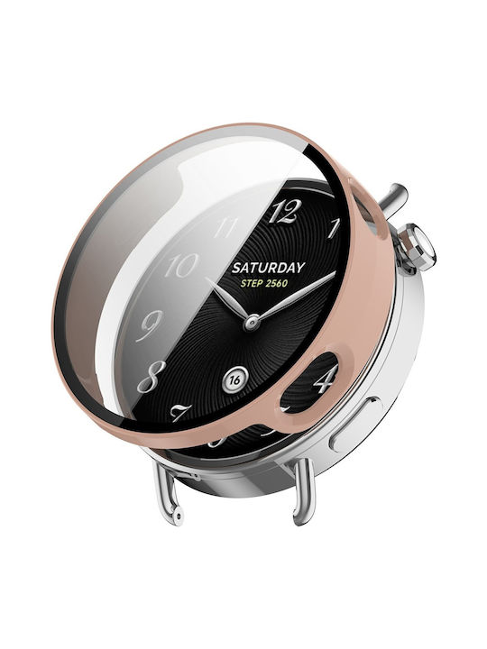2 1 Θήκη + Γυαλί Xiaomi Watch S4 41mm Ροζ