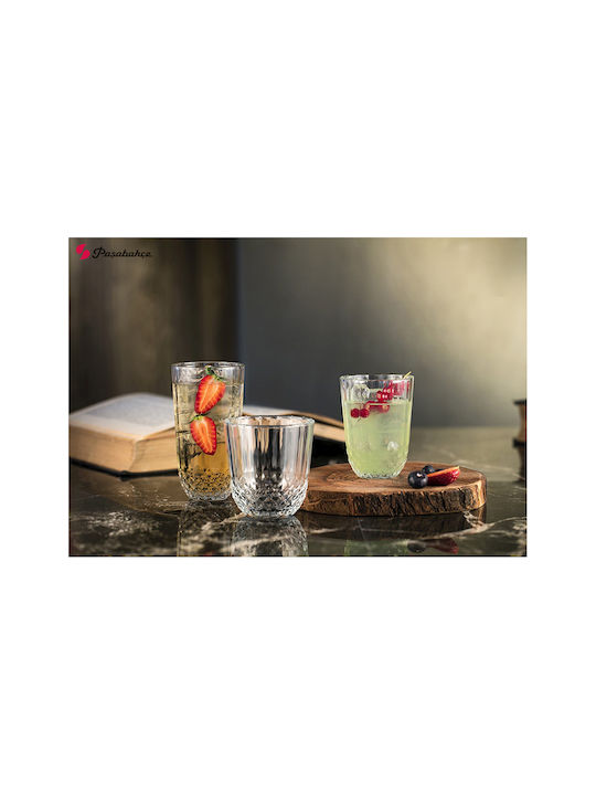Espiel Diony Set Gläser Cocktail/Trinken / Wasser / Kaffee/Freddo aus Glas 345ml 6Stück