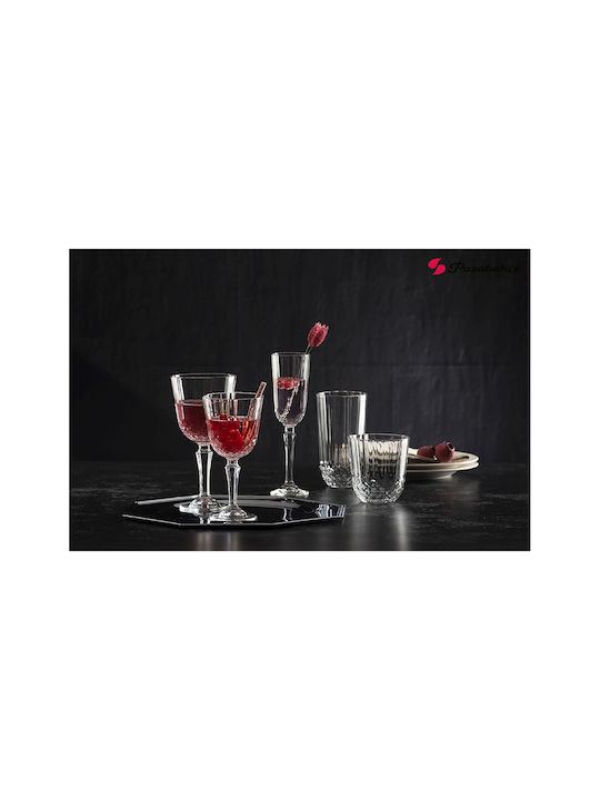 Espiel Diony Set Gläser Cocktail/Trinken / Wasser / Kaffee/Freddo aus Glas 345ml 6Stück