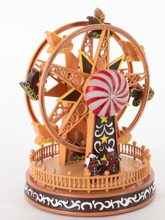 Riesenrad Candy Mit Musik Bewegung 18x18x23,5cm 600-46323 Riesenrad Candy Mit Musik Bewegung 18x18x23,5cm 600-46323