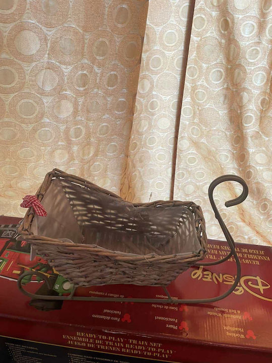 Χριστουγεννιάτικο Καλάθι Έλκηθρο