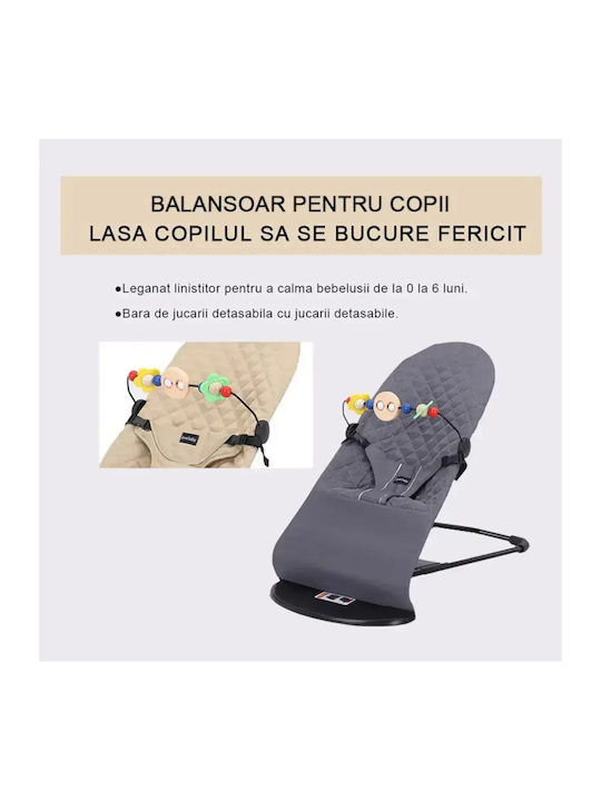 Electric Balansoare și Leagăne Bebeluşi Pentru Bebeluşi și Scaune de Leagăn Pentru Copii Gri