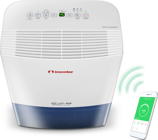 Inventor EVA Ion PRO Dehumidifier with Compressor Ionizer and Wi-Fi 16lt