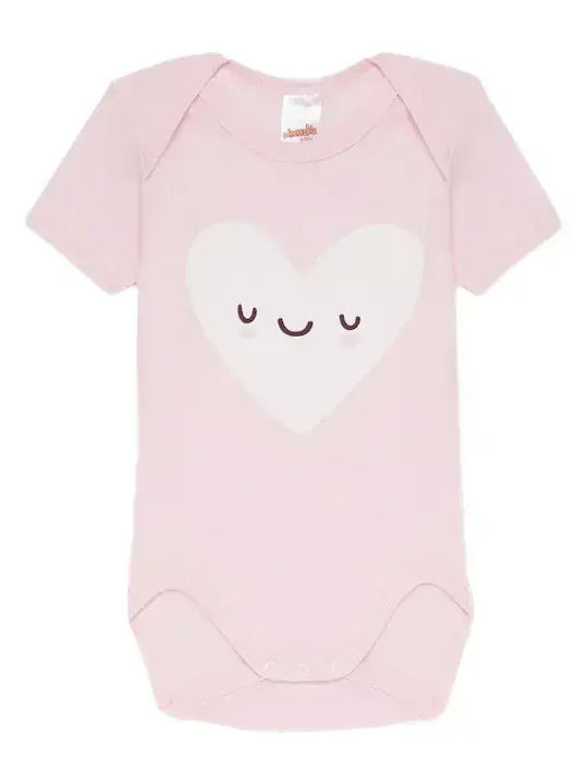 Minerva Unicorns Kurzärmelig White-pink 3Stück