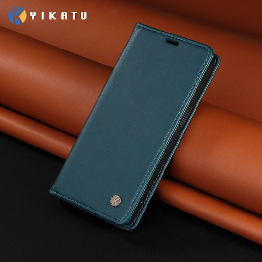 Yikatu Book Δερματίνης / Σιλικόνης Πράσινο (Xiaomi 17)