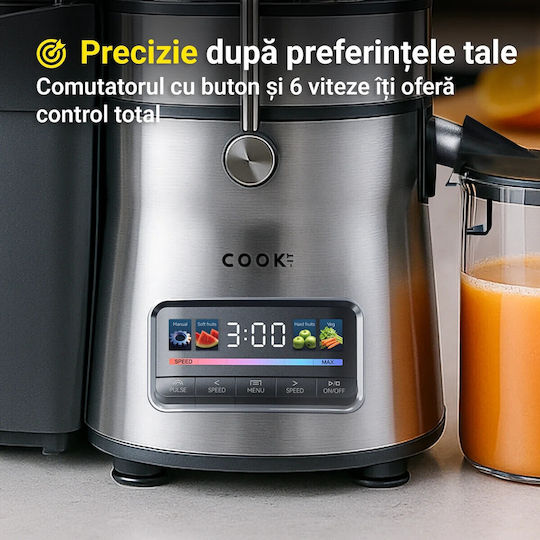 COOK-IT Juicer 800W Gray