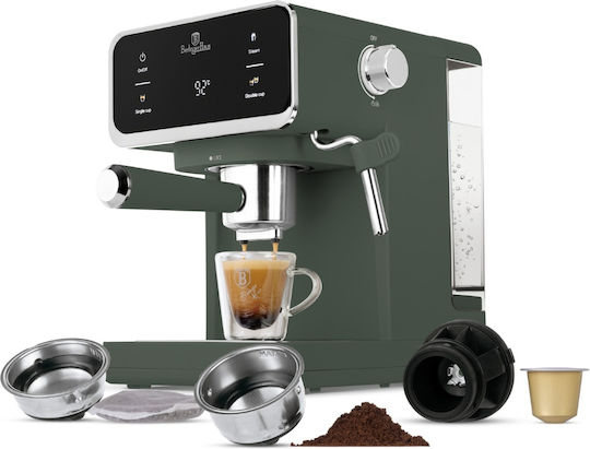 Berlinger Haus Automatic Espresso Machine 950W Pressure 20bar Green BH-9850