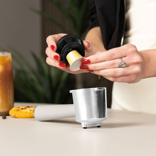 Berlinger Haus Μηχανή Espresso 950W Πίεσης 20bar Γκρι BH-9847