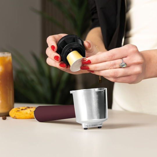 Berlinger Haus Μηχανή Espresso 950W Πίεσης 20bar Γκρι BH-9855