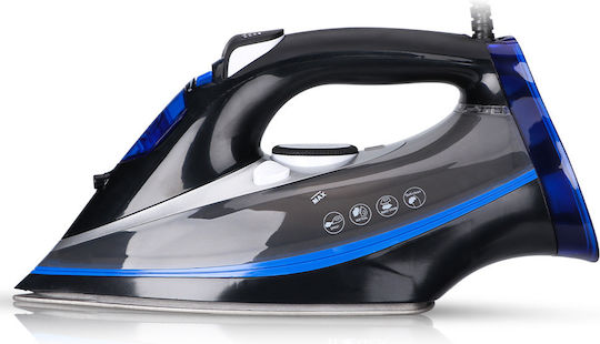 Raf Express Steam R.1215j Fier de Călcat cu Aburi 2600W cu Talpă Ceramică și Debit Continu de Abur 120g/min