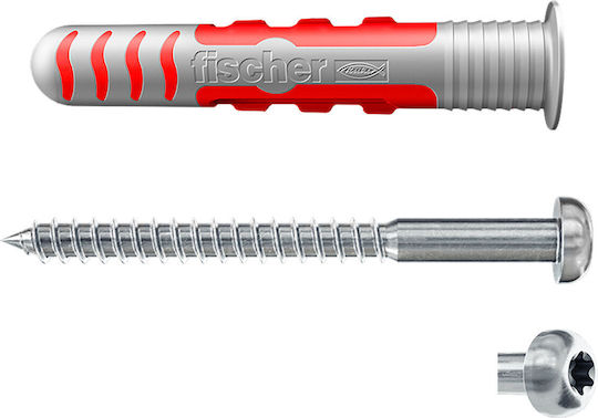fischer Screw Torx Inox with Diameter M6 and Length 38mm 50pcs