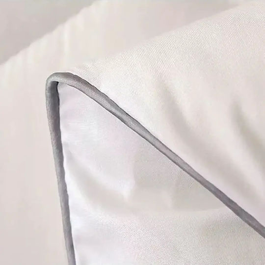 Πάπλωμα Διπλό Μάλλινο 200x220εκ. Λευκό 110 GSM