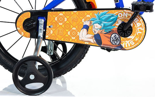 Dino Bikes Dragon Ball 14 Inch Kids' Bicycle BMX Blue