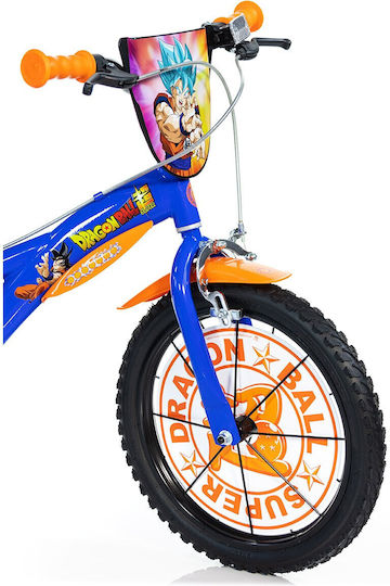 Dino Bikes Dragon Ball 14 Inch Kids' Bicycle BMX Blue