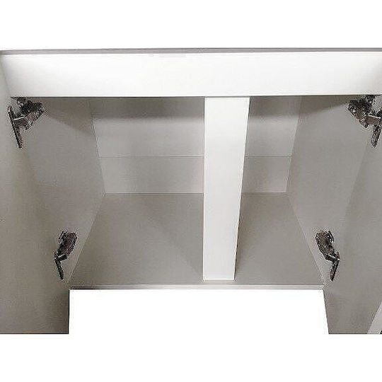 Inter Ceramic Waschtisch mit Waschbecken L60xB41xH50cm Weiß