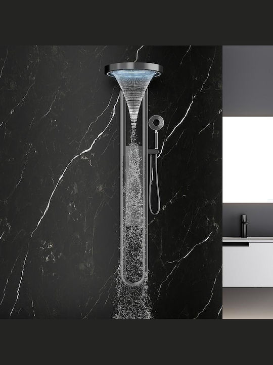 Inter Ceramic Στήλη Υδρομασάζ 155.5cm Γκρι Inter Ceramic Στήλη Υδρομασάζ 155.5cm Γκρι