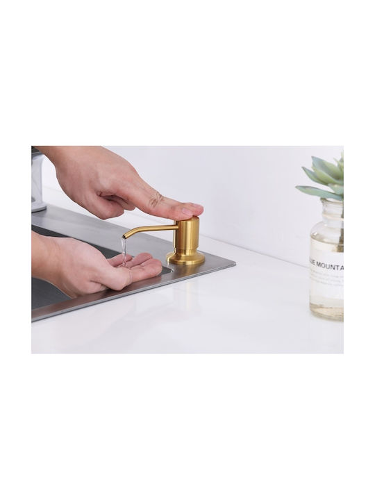 Spender aus Edelstahl Gold 300ml