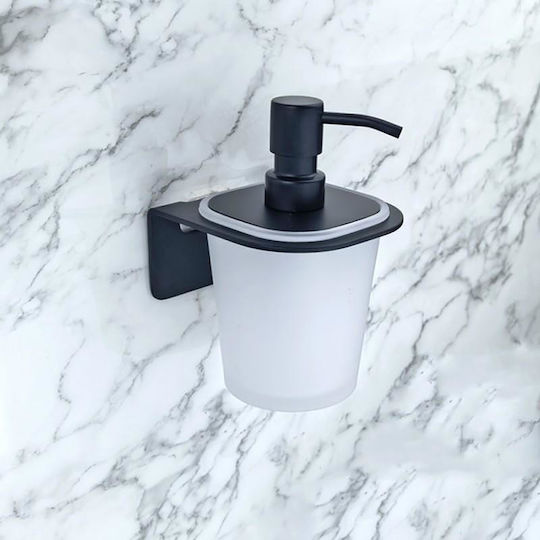 Inter Ceramic Επιτοίχιο Dispenser Κεραμικό Γκρι 300ml