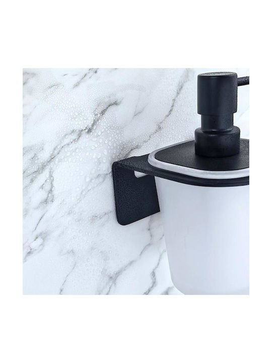 Inter Ceramic Επιτοίχιο Dispenser Κεραμικό Γκρι 300ml